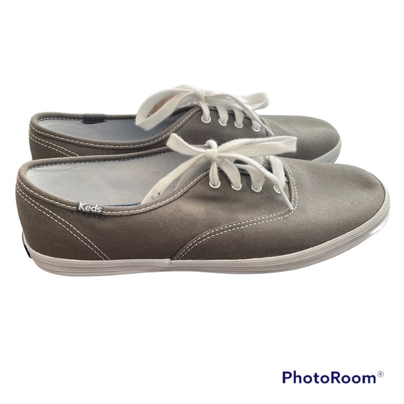 Keds NEW Grey Runners Shoes Sneakers size 9 - Picture 3 of 4